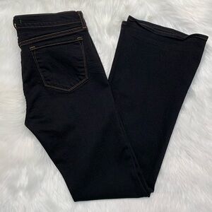 J Brand Low Rise Bootcut Black Denim Jeans
